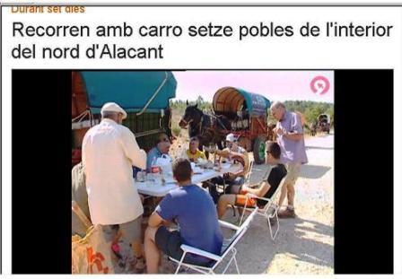 ELS CARRETERS DE GATA IXEN A CANAL 9 RTVV