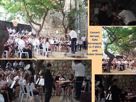 EXCEPCIONAL CONCERT DE LA BANDA, AMB EL XIC PRODIGI TROMPETISTA RUBÉN SIMEÓ