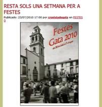 EL CRONISTAFA UN ANY: 23 de juliol de 2010