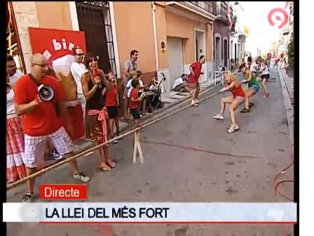 LES XIQUES DE LA BIRRA I ELS XICS DE AL GANAO, GUANYADORS DE L'ESTIRAMENT DE CORDA