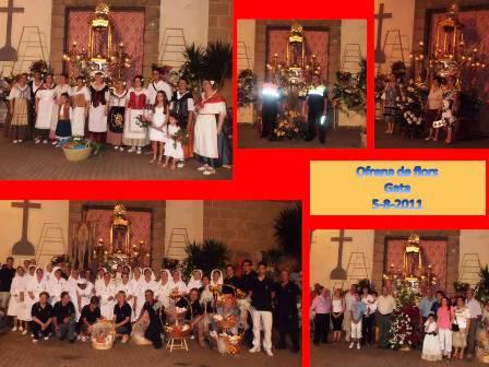 CRÒNICA FESTERA: LA VESPRA I LA FESTA: Ofrena de flors ( IV )