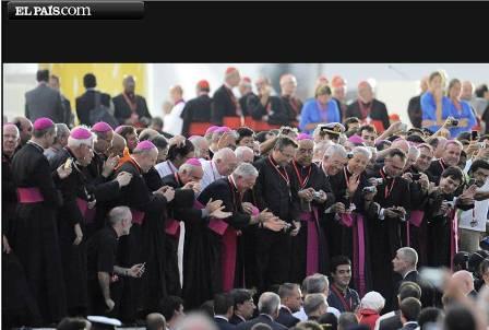 EL NOSTRE RECTOR EN SANTIAGO BOHIGUES TAMBÉ ESTÀ A MADRID (JMJ)