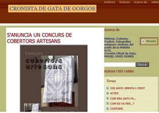 EL BLOG DEL CRONISTA DE GATA ARRIBA A LES 60.000 ENTRADES