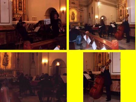 CONCERT DE L'OMA (ORQUESTRA DE LA MARINA ALTA) A L'ESGLÉSIA