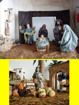 TEMPS DE BETLEMS: Més escenes dels betlems de Xàbia