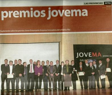 LA PREMSA PARLA HUI DE GATA: I Premis Jovema: Enertec