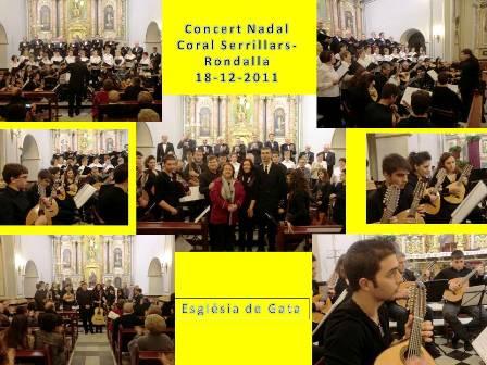 CONCERT DE NADAL: CORAL SERRILLARS I RONDALLA