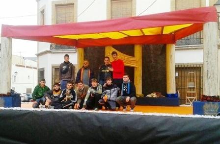 PREPARATIUS DE FESTA: la joventut fa pinya de cara als Reis d'Orient