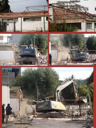 ENDERROQUEN EL VELL GIMNÀS ESCOLAR ( i II ): en el temps de vacances escolars