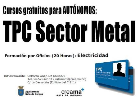 CURS de formació d'electricitat (CREAMA GATA)
