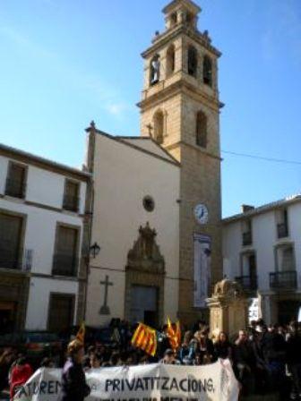 MANIFESTACIÓ EDUCATIVA FRONT A LES RETALLADES