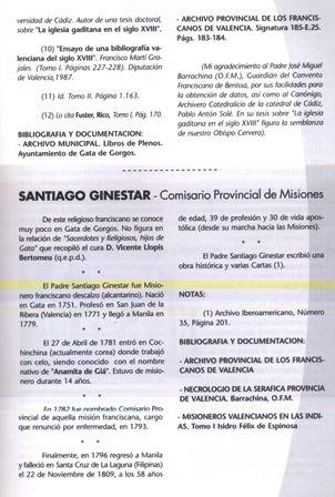 MEUS ARTICLES de festes: 1997, Biografies franciscanes ( i IV )