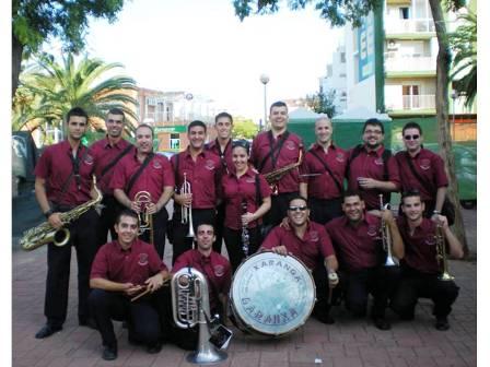 AQUESTA NIT A PEDREGUER, CONCERT DE LA XARANGA GARANXA