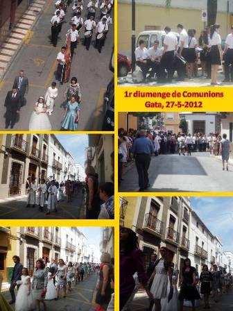 PRIMER DIUMENGE DE COMUNIONS A GATA