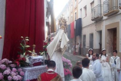 IMATGES CURIOSES: ahir a la processó del Corpus, quatre rectors