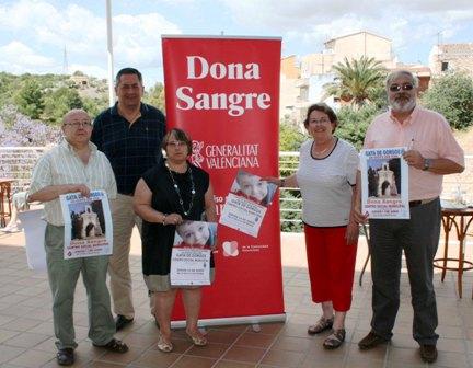 PRESENTEN LA COL·LECTA EXTRAORDINÀRIA DE SANG QUE ES FARÀ EL DIA 14