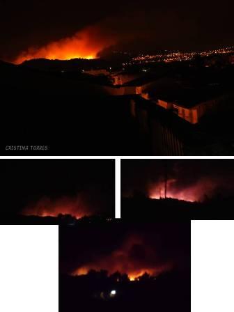 ANIT, INCENDI ALS TERMES DE GATA I PEDREGUER