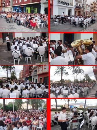 AHIR PER LA VESPRADA ES VA FER EL CONCERT DEL DIA DEL SOCI