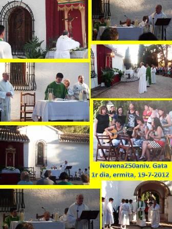 AIXÍ VA SER EL PRIMER DIA DE NOVENA, AHIR DIA 19 DE JULIOL