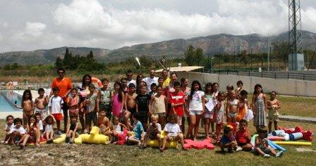 CLOENDA DELS CURSOS DE NATACIÓ DEL MES DE JULIOL