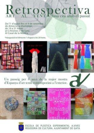 HUI S'INAUGURA UNA MOSTRA RETROSPECTIVA D'ART AL VENT