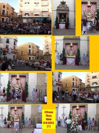 GATA EN FESTES: Ahir ofrena al Stm. Crist, famílies ( I )