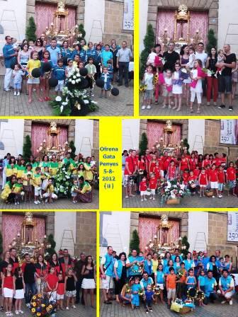 GATA EN FESTES: Ahir, ofrena: penyes i quadrilles ( II )