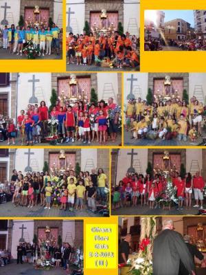 GATA EN FESTES: L'ofrena diumenge. Penyes i quadrilles ( III )