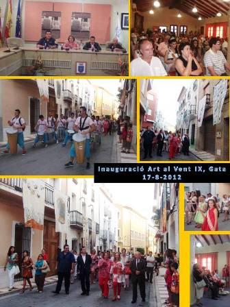 INAUGUREN LA MOSTRA ART AL VENT 2012 ( I )