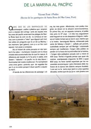 VICENT FONT I PEDRO: De la Marina al Pacífic ( I )