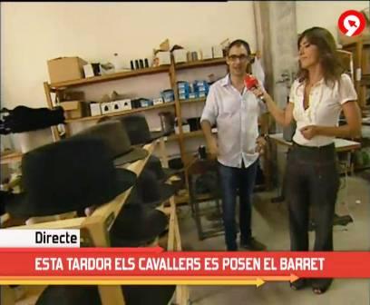 LA TENDA DE BARRETS SIGNES, PROTAGONISTA DE En connexió (Canal 9 TVV)