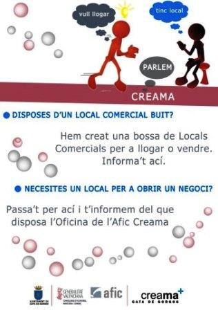 CREAMA GATA CREA UNA BORSA DE LOCALS PER A UTILITZAR