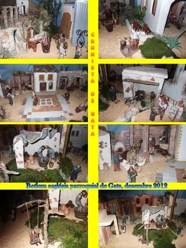 TEMPS DE BETLEMS: més escenes del betlem de l'església de Gata