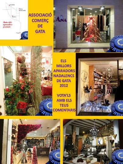 CINC APARADORS, PREMIS FINALISTES DEL CONCURS DE COMERÇ DE GATA