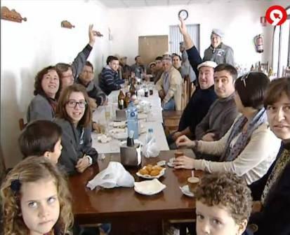 CANAL 9 TVV TORNÀ A GATA, per la celebració del premi de la loteria