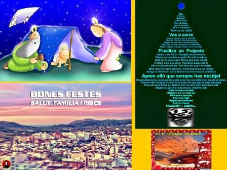 FELICITEN ELS NADALS: la parròquia, Manel Arcos, Quico Buigues i Meteoxàbia