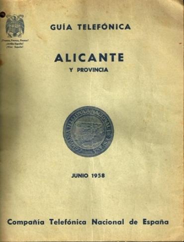 HISTÒRIA LOCAL: Document. En 1958 a Gata hi havia 58 telèfons