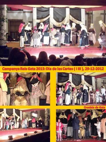 HAN VINGUT ELS VISIRS REIALS: Dia de les cartes ( i III )