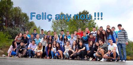 TAMBÉ ELS QUINTOS 2013 FELICITEN L'ANY NOU
