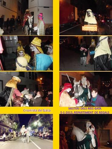 FINAL DEL MISTERI DELS REIS DE GATA: el centenari repartiment de regals