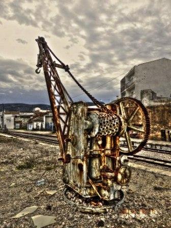 IMATGES CURIOSES: la grua centenària