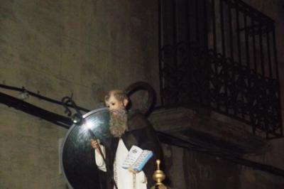 IMATGES DE FESTA: El santet de la Placeta i la casa del Ti Pepe Lluís