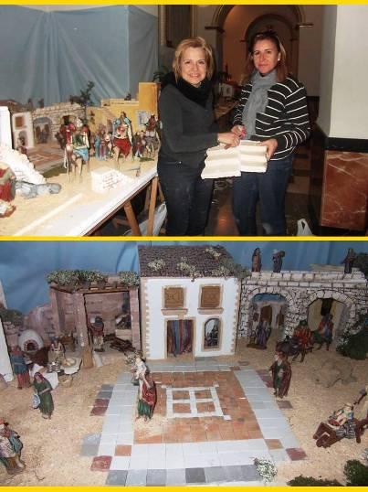 EL BETLEM DE LA PARRÒQUIA OBTÉ UN TROFEU DE MÈRIT DE L'ASSOCIACIÓ DE BELENISTES D'ALACANT