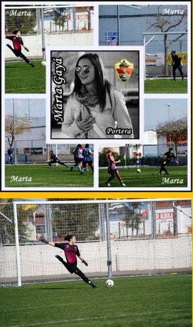 GATERS DESTACATS: MARTA GAYÁ COLOMA, una portera de futbol a l'Elx CF femení