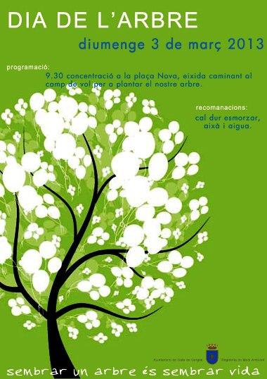 DIUMENGE 3 DE MARÇ, TAMBÉ DIA DE L'ARBRE A GATA