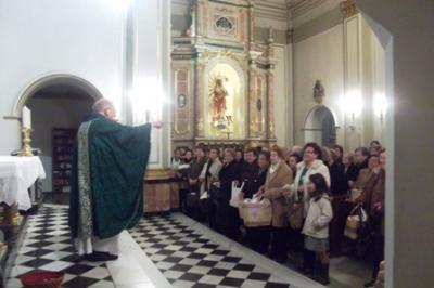 DON ALBERTO CASELLES, RECTOR FILL DEL POBLE, FA HUI 85 ANYS