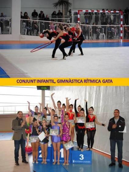 CONEGUEU EL CONJUNT GATER INFANTIL DE GIMNÀSTICA RÍTMICA?