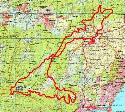 LA II PERIMETRAL BENISSA 2013 PASSARÀ PER TERME DE GATA