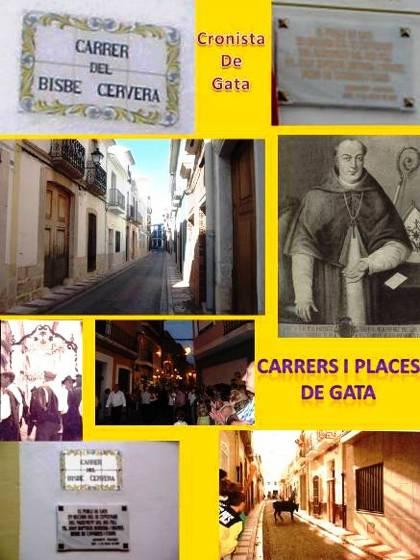 ELS NOSTRES CARRERS I PLACES. 4.- Carrer del Bisbe Cervera