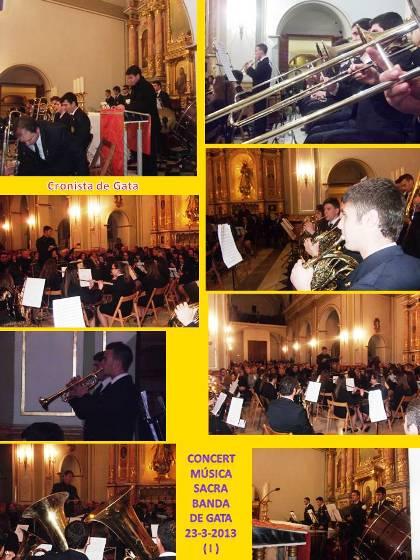 EXCEPCIONAL CONCERT DE MÚSICA SACRA DE LA BANDA UNIÓ MUSICAL ( I )